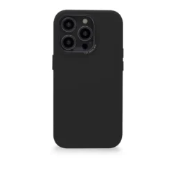 Decoded Leather Backcover iPhone 14 Pro Black