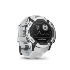 Garmin INSTINCT 2X Solar Multisport-Smartwatch steinweiß