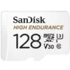 SanDisk High Endurance microSDHC 128GB + SD Adapter