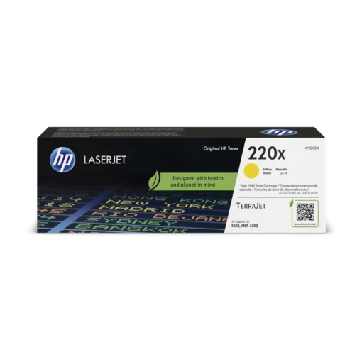 HP 220X / W2202X Original Toner Gelb für ca. 5.500 Seiten