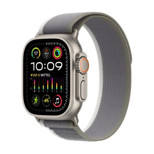 Apple Watch Ultra 2 Cellular Titanium 49mm (Trail Loop grün/grau) M/L