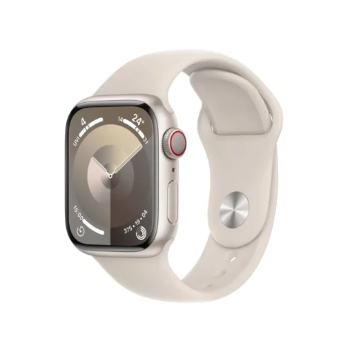 Apple Watch Series 9 Cellular Aluminium 41mm polarstern (Sportarmband polarstern) M/L