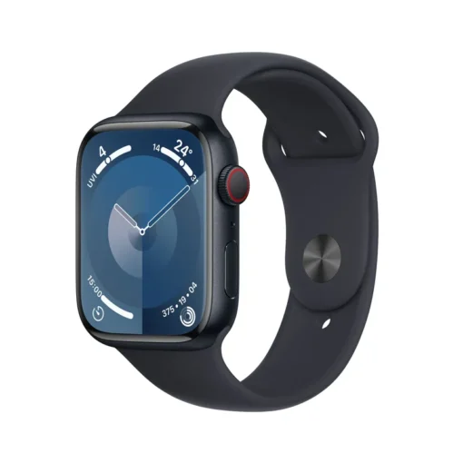 Apple Watch Series 9 Cellular Aluminium 45mm mitternacht (Sportarmband mitternacht) S/