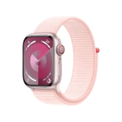 Apple Watch Series 9 Cellular Aluminium 41mm rosé (Sport Loop hellrosa)