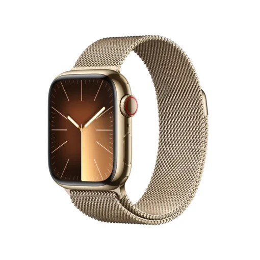 Apple Watch Series 9 Cellular Edelstahl 41mm gold (milanaise gold)