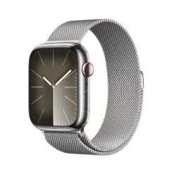 Apple Watch Series 9 Cellular Edelstahl 45mm silber (milanaise silber)