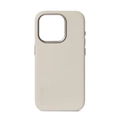 Decoded Leather Backcover für iPhone 15 Pro Clay