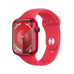 Apple Watch Series 9 Aluminium 45mm rot (Sportarmband rot) M/L