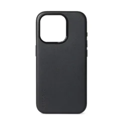 Decoded Leather Backcover für iPhone 15 Pro Max Black