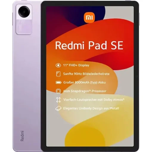 Xiaomi Redmi Pad SE WiFi 4/128GB lavender purple Android 13.0 Tablet