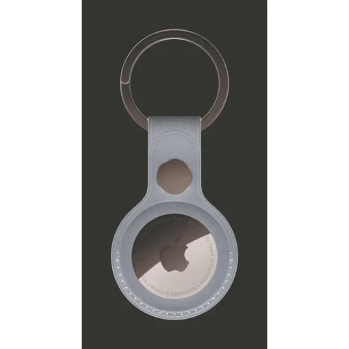 Apple AirTag FineWoven Key Ring taupe