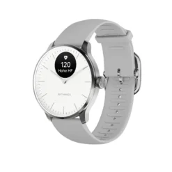 Withings ScanWatch Light weiß Herzfrequenzmessung