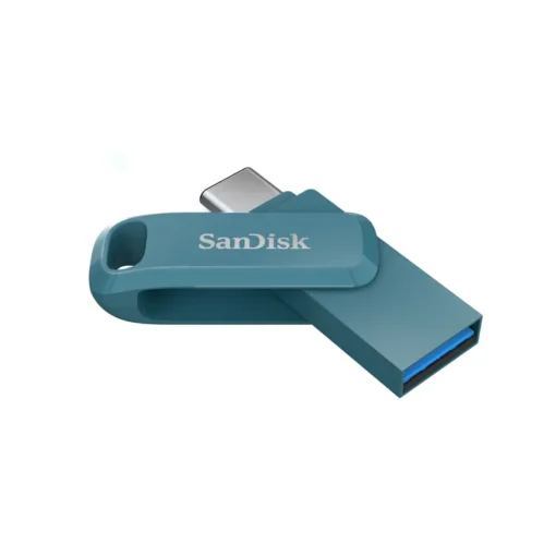 SanDisk Ultra Dual Drive Go 128 GB USB 3.1 Type-C / USB-A Stick Navagio Bay Blau