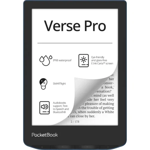 PocketBook Verse Pro eReader azure mit 300 DPI 16 GB