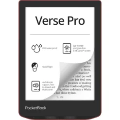 PocketBook Verse Pro eReader passion red mit 300 DPI 16 GB