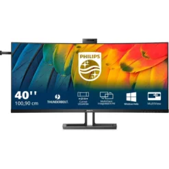 Philips 40B1U6903CH 101cm (40") WUHD IPS Monitor Curved 21:9 HDMI/DP/USB-C PD90W