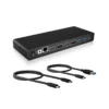 ICY BOX IB-DK2245AC DockingStation USB 3.0 Type-C mit zweifacher Videoausgabe