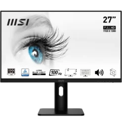 MSI Pro MP273APDE 69cm (27") FHD IPS Office Monitor 16:9 HDMI/DP/VGA 100Hz Sync