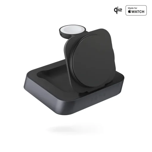 Zens Aluminium Series Magnetic Wireless Nightstand Charger Pro 2 Qi2 schwarz