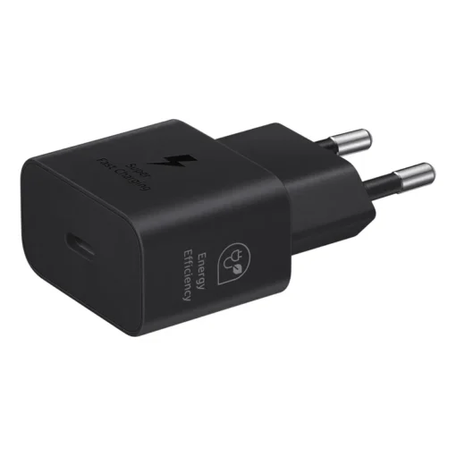 Samsung Schnellladegerät T2510 USB-C 25W ohne Datenkabel Schwarz