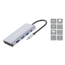 Conceptronic DONN20G 10-in-1 USB 3.2 Gen 1 Dockingstation