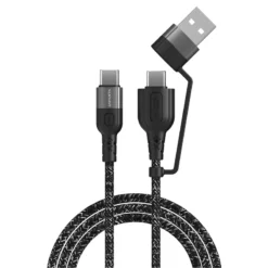 4smarts USB-C & -A/USB-C Kabel ComboCord CA 1