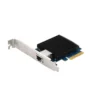 Asustor AS-T10G2 PCI-E Network Adapter mit 3 Metallklammern