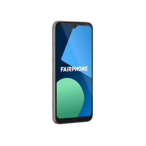 Fairphone 4 Dual-SIM Google Android Smartphone in gray  with 128 GB storage