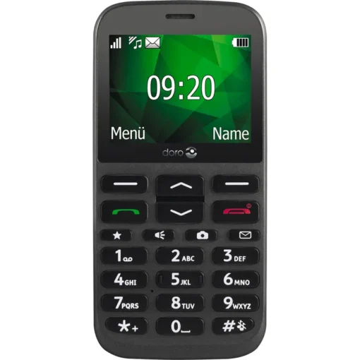 Doro 1370 Mobiltelefon graphit