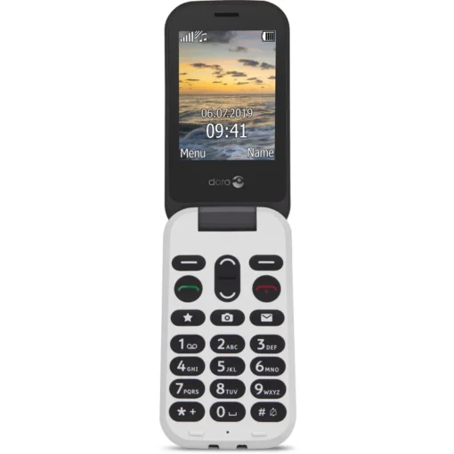 Doro 6060 Mobiltelefon schwarz