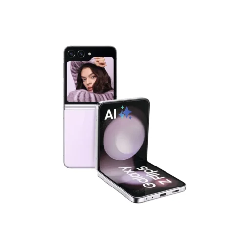 Samsung Galaxy Z Flip 5 F731B 5G Dual Sim Google Android Smartphone in lilac  with 512 GB storage