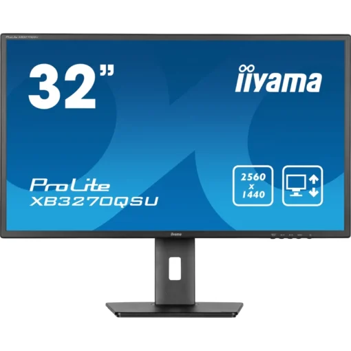 iiyama ProLite XB3270QSU-B1 80cm (31.5") WQHD IPS Monitor HDMI/DP/USB 3ms