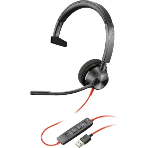 Poly Blackwire 3310 Headset for Business - USB-A - MS Teams