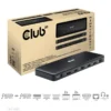 Club3D Thunderbolt™ 4 zertifizierte 12-in-1-Dockingstation