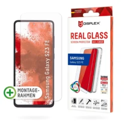 DISPLEX Real Glass + Case Set Samsung Galaxy S23 FE