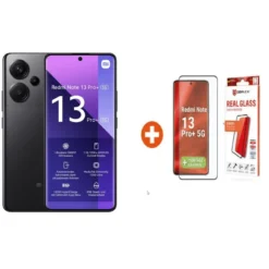 Xiaomi Redmi Note 13 Pro+ 5G 12/512GB Dual-SIM Smartphone midnight black + Displex Real Glass