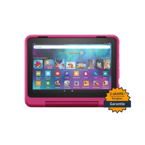 Amazon Fire HD 8 Kids Pro Tablet (2022) WiFi 32GB mit Hülle Regenbogen Design